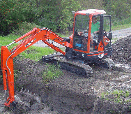 Ditch cleanout