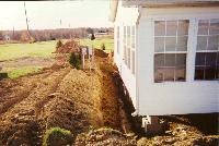Modular home foundation prep